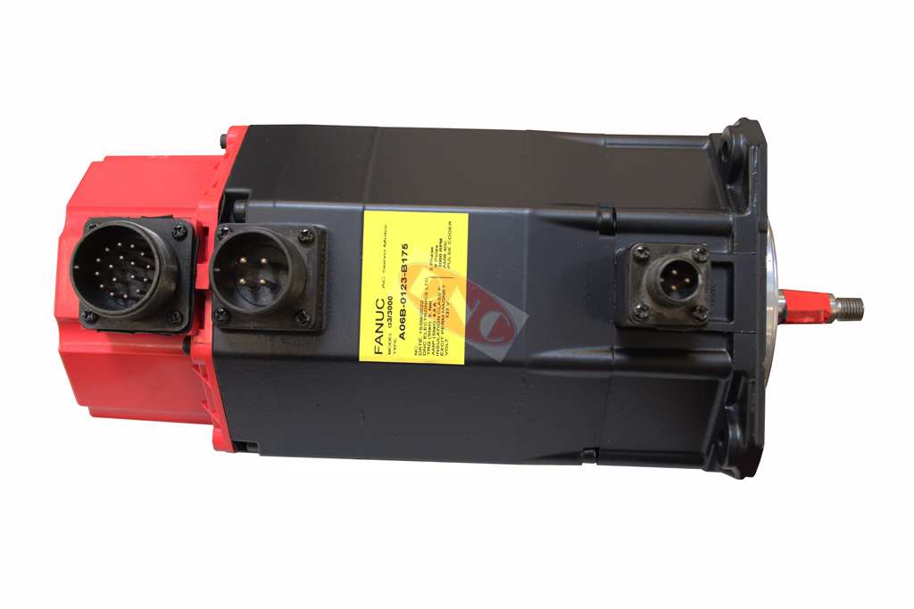 A06B-0123-B175 FANUC a3/3000 Servo Motor BRK,taper,ABS